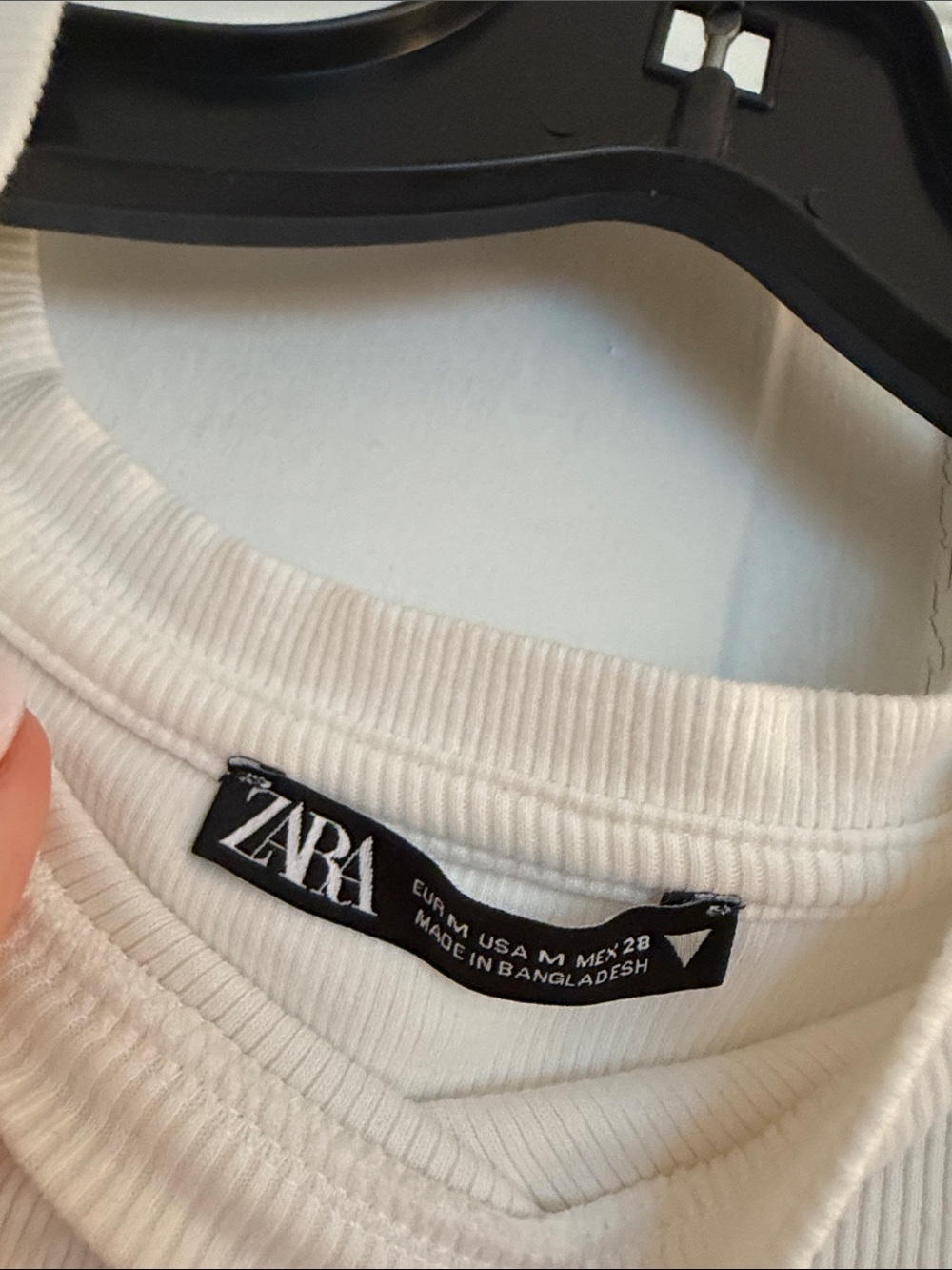 Zara white Ruffle Sleeve Tank Top - Picture 2 of 4